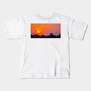 Hazy Sunset Kids T-Shirt